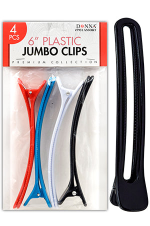 DONNA Plastic Jumbo Clips 6